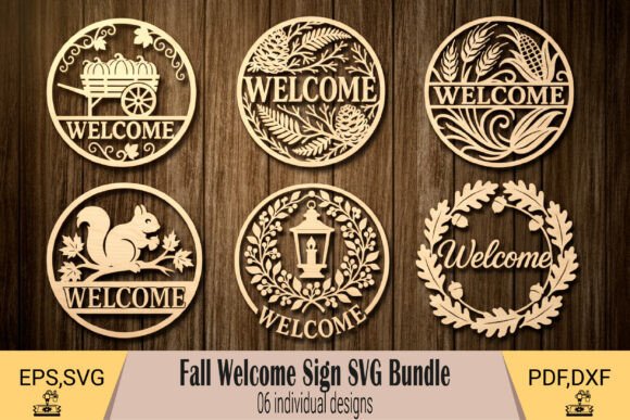 Download Autumn Welcome Sign SVG - Welcome sign Collection