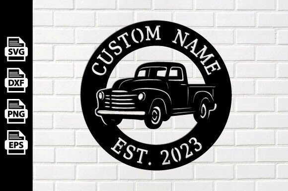 Download Custom Car Name Metal Wall Art Laser Cut - Premium Resources