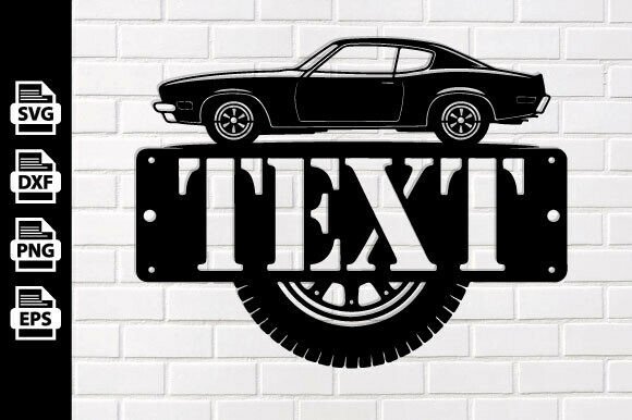 Download Custom Garage Name Metal Wall Art Laser - Premium Resources