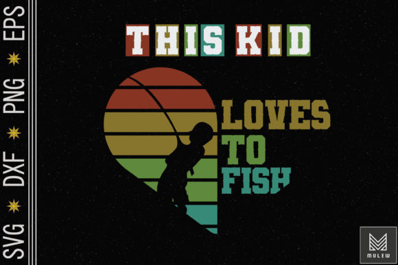 Download This Kid Loves to Fish Bass Fishing Gift - Fishing gift Collection