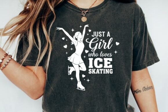 Download Just a Girl Who Loves Ice Skating SVG - Love Collection