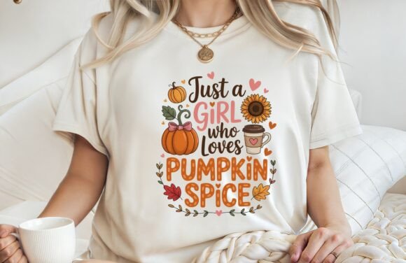 Download Just a Girl Who Love Pumpkin Spice Shirt - Love Collection