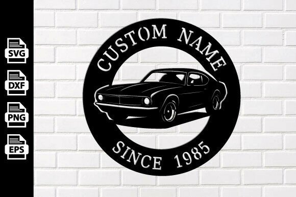 Download Personalized Car Metal Wall Art Laser - Premium Resources