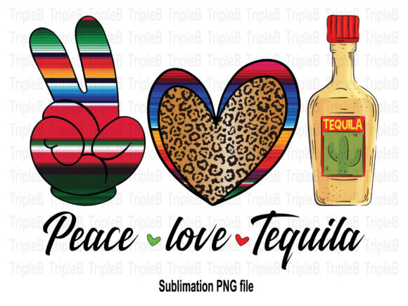 Download Cinco De Mayo Peace Love Tequila Sub - Love Collection